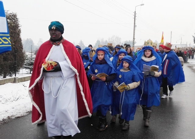 Orszak Trzech Króli 2016 w Zabrzegu