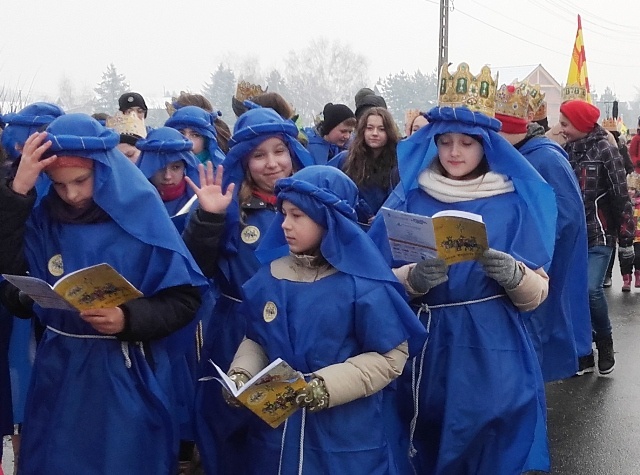 Orszak Trzech Króli 2016 w Zabrzegu