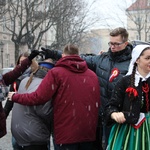 Polonez maturzystów w Łowiczu