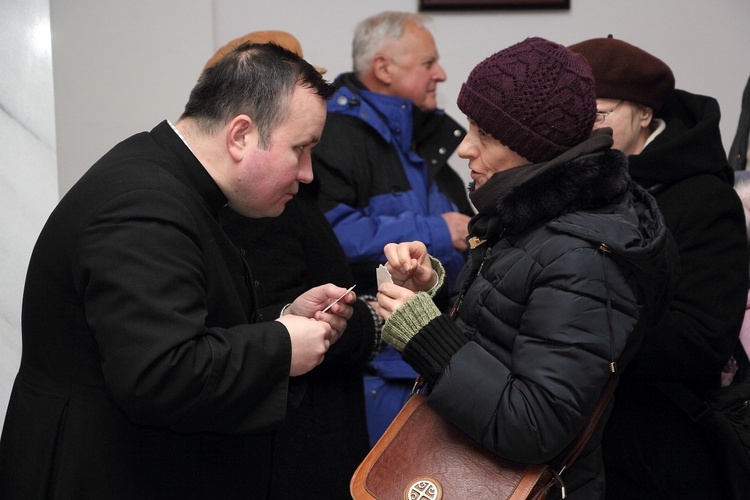 Spotkanie opłatkowe kół różańcowych w Kutnie