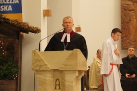 Kaznodzieją spotkania był bp Marcin Hintz z Kościoła ewangelicko-augsburskiego