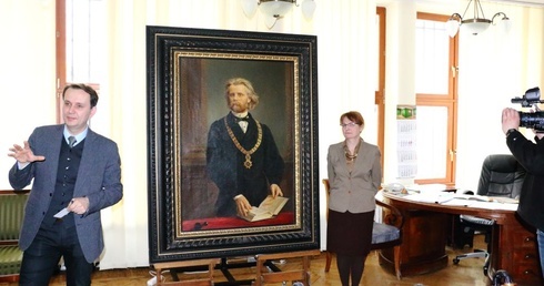 Odnaleziony Matejko wrócił do Krakowa