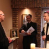 Poświęcenie kaplicy w siedzibie Caritas