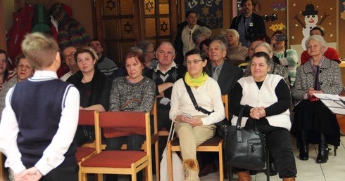 Dzień Babci i Dziadka na świetlicy Caritas