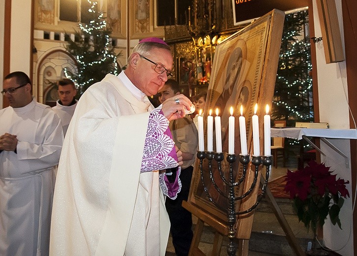 Symbole ŚDM w Szczecinku