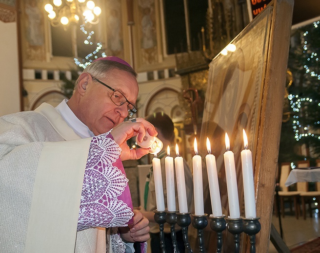 Symbole ŚDM w Szczecinku