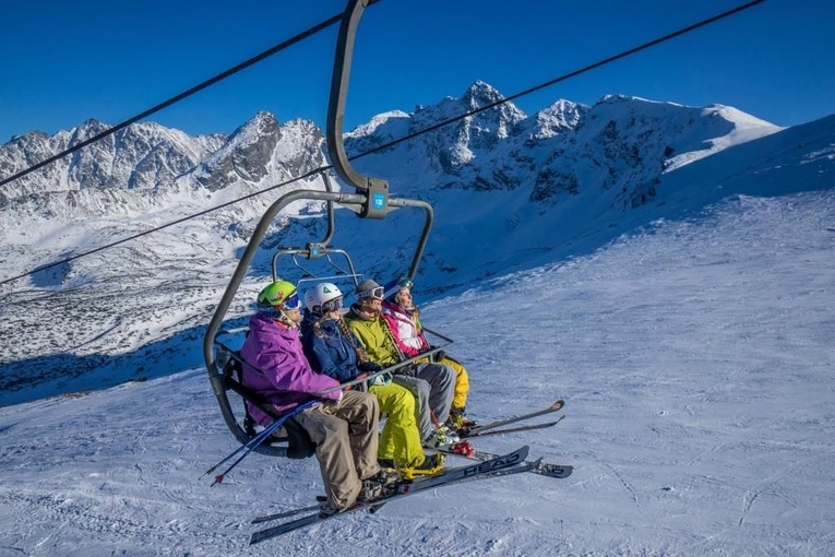 Zima na Kasprowym Wierchu