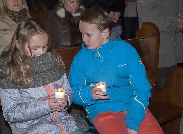 Symbole ŚDM w Białogardzie