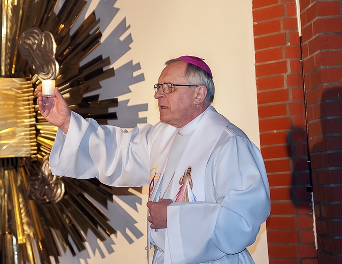 Symbole ŚDM w Białogardzie