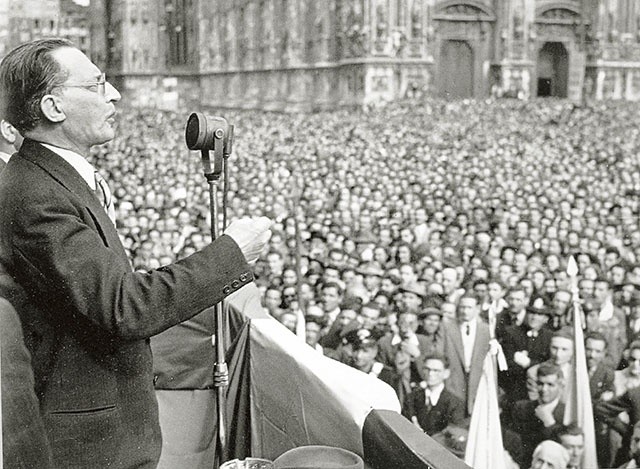 Alcide De Gasperi był premierem Włoch i jednym z twórców integracji europejskiej