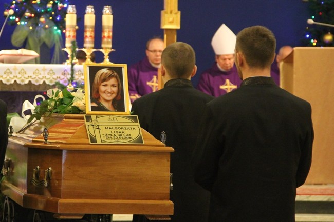 Uroczystości pogrzebowe śp. Małgorzaty Lisak odbyły się w kościele pw. MB Miłosierdzia w Radomiu