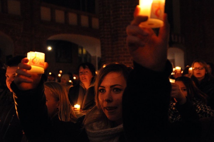 Symbole ŚDM w Kołobrzegu