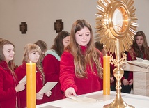  Swoje deklaracje gotowości do działania złożyli na ołtarzu kaplicy Domu Miłosierdzia  