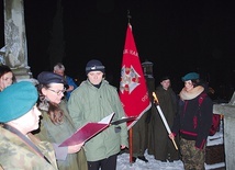 Apel poległych na rozwadowskim cmentarzu