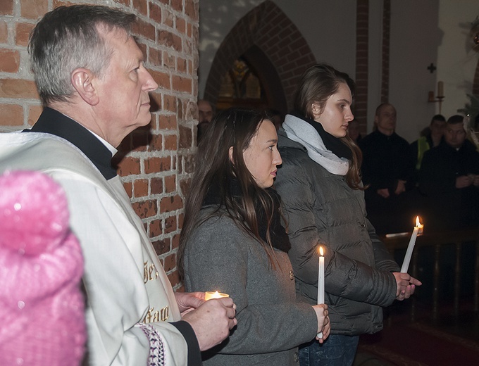 Symbole ŚDM w Świdwinie