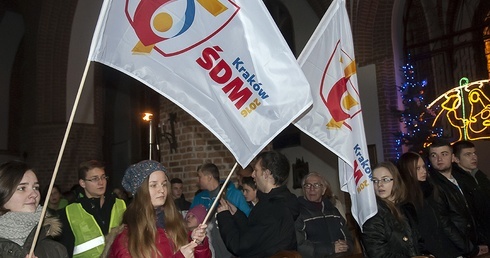 Symbole ŚDM w Świdwinie