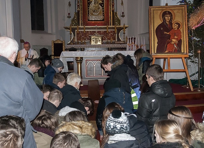 Symbole ŚDM w Złocieńcu