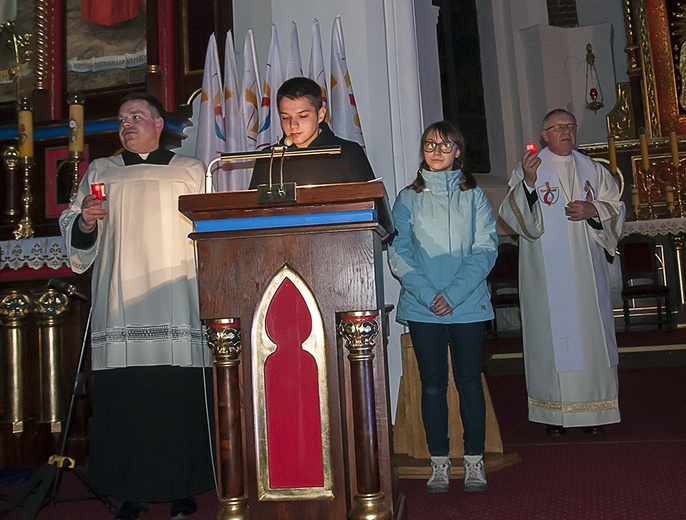 Symbole ŚDM w Złocieńcu