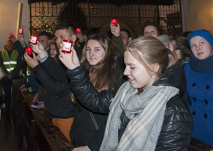 Symbole ŚDM w Złocieńcu