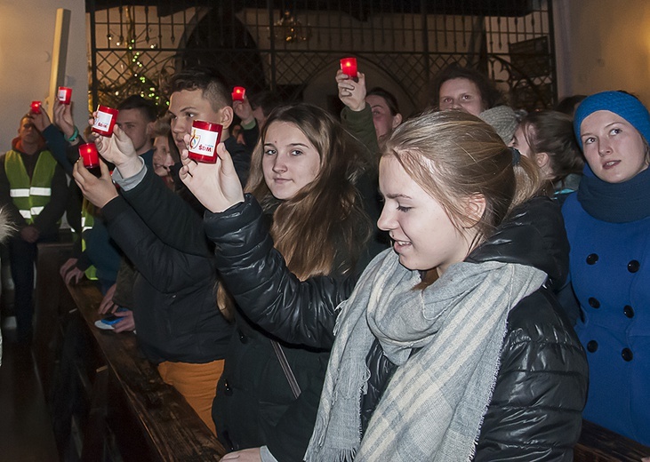 Symbole ŚDM w Złocieńcu