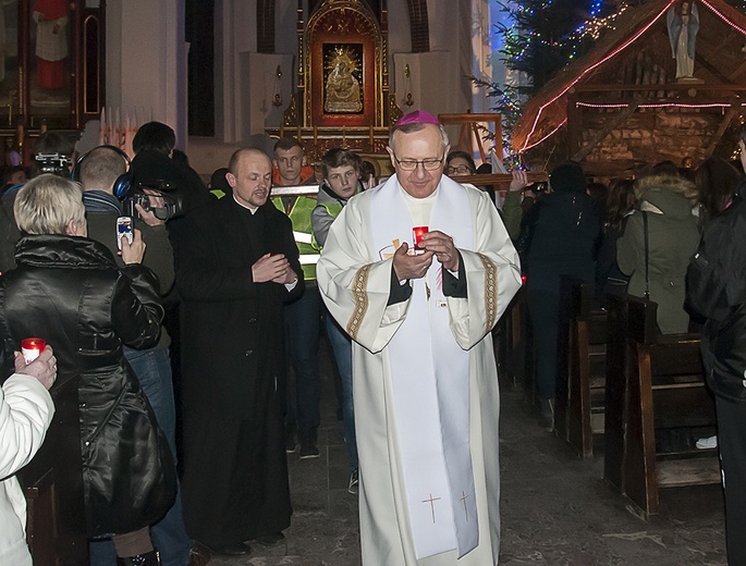 Symbole ŚDM w Złocieńcu