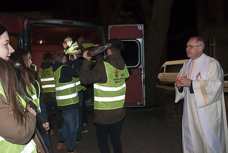 Symbole ŚDM w Złocieńcu