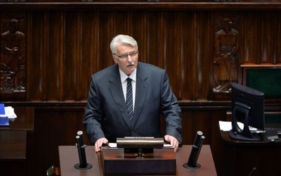 Waszczykowski: Polska racja stanu jednoznaczna