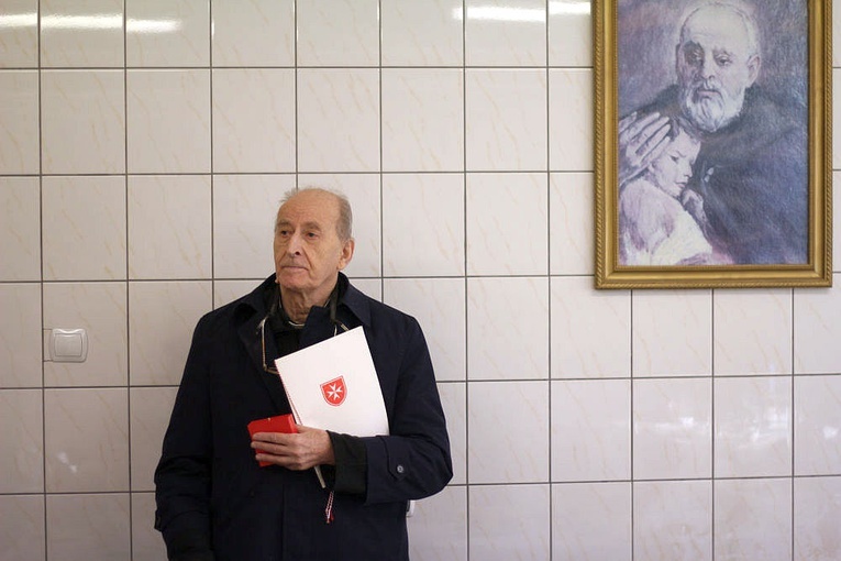 Kawalerowie Maltańscy odznaczyli brata Jerzego