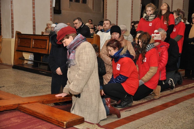Symbole ŚDM w Sławnie