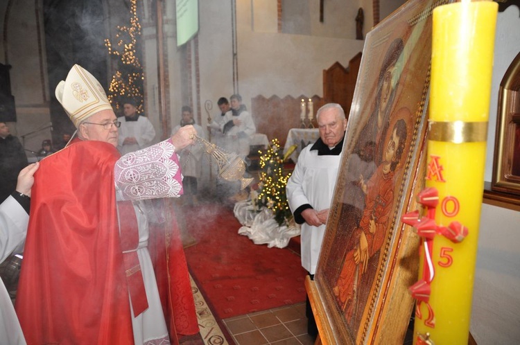 Symbole ŚDM w Sławnie