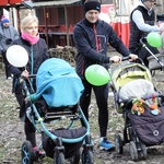 Rodzinny spacer buggygym w bielskiej Wapienicy