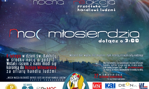 Zamieńmy NOC w MOC Miłosierdzia!