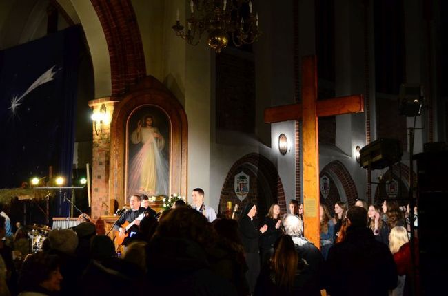 Znaki ŚDM w Słupsku