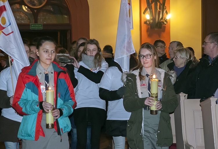 Symbole ŚDM w Jastrowiu