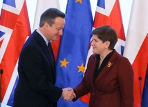 David Cameron w Polsce