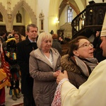 Święcenia biskupie ks. Leszkiewicza, cz. II. Goście i życzenia.