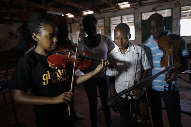 Ghetto Classic w slumsach Korogocho