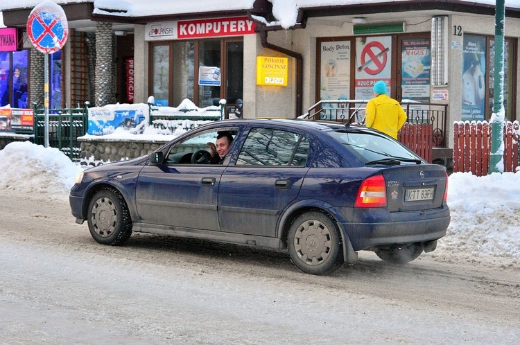 Zakopane w śniegu