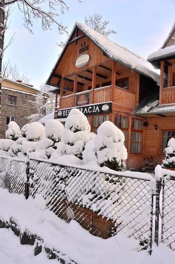 Zakopane w śniegu