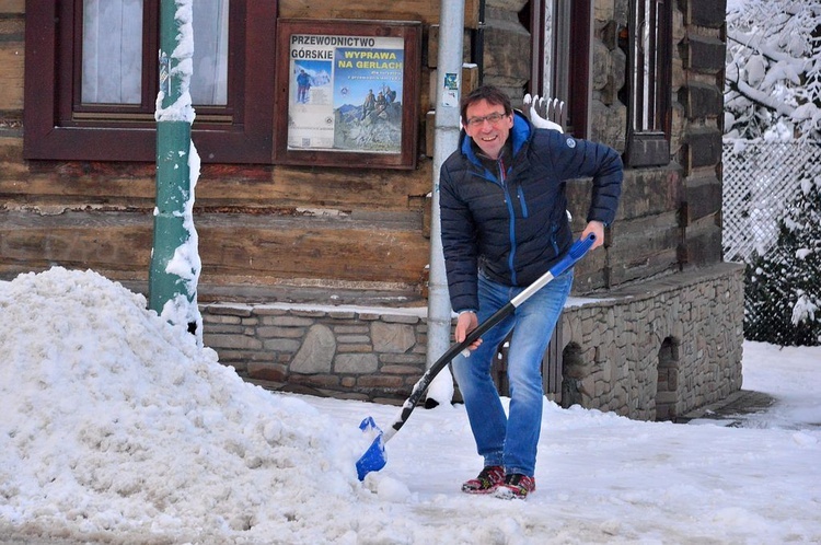 Zakopane w śniegu