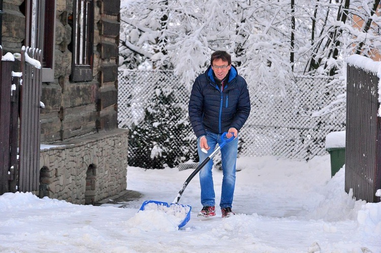 Zakopane w śniegu