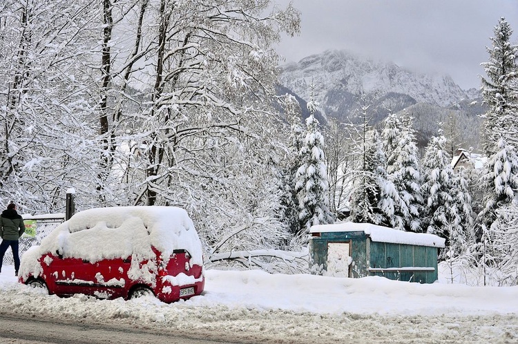 Zakopane w śniegu