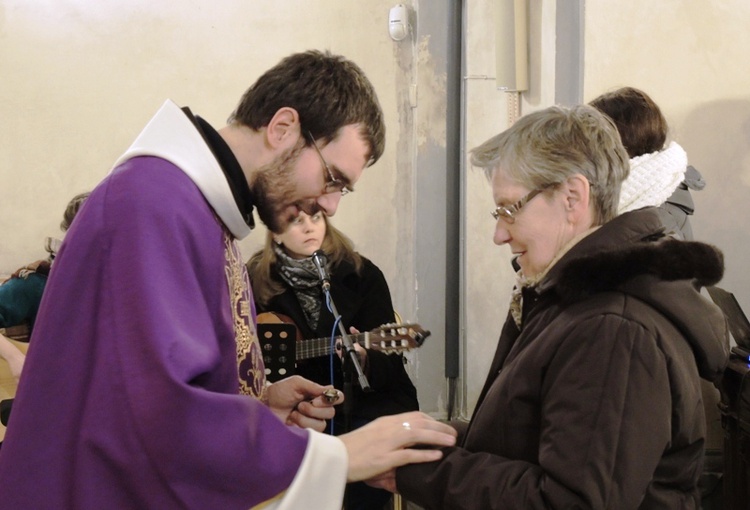 Namaszczenie chorych u franciszkanów w Cieszynie