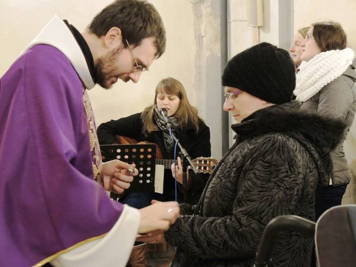 Namaszczenie chorych u franciszkanów w Cieszynie