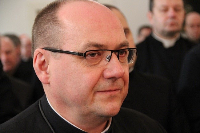 Pierwsze chwile biskupiej posługi