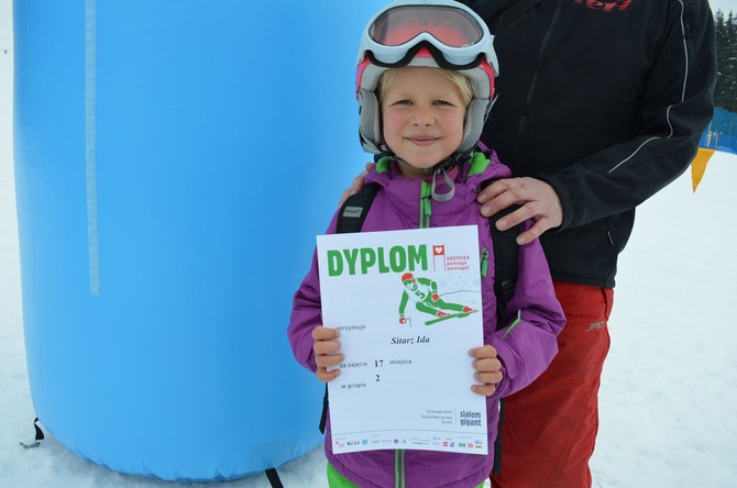 "Krzysiek pomaga pomagać" - slalom w Suchem