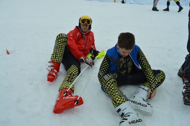 "Krzysiek pomaga pomagać" - slalom w Suchem