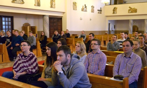 Zajęcia dotyczące liturgii sakramentów odbywały się w kaplicy seminaryjnej