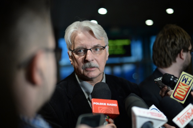 Witold Waszczykowski, szef MSZ