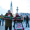  Rodzina Folmerów na VIII Patriotycznej Pielgrzymce Kibiców na Jasną Górę 